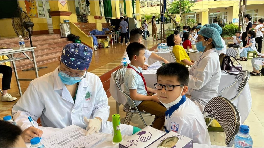 KHÁM, CHỮA RĂNG CHO HỌC SINH TẠI TRƯỜNG TIỂU HỌC ĐỨC XUÂN, TP. BẮC KẠN, TỈNH BẮC KẠN